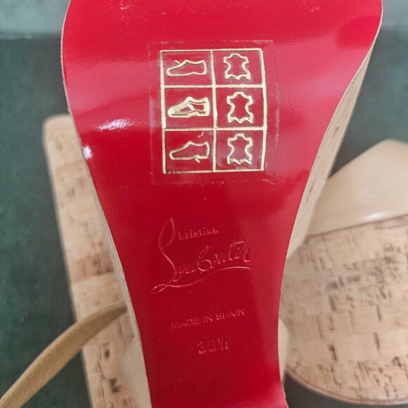 Christian Louboutin Dombasle Heels Size 38.5 - Picture 6 of 11